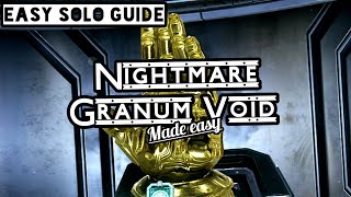 Best Builds for Nightmare Granum Void  Warframe Granum Void Guide [upl. by Troc]