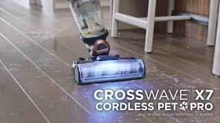 CrossWave® X7 Cordless Pet Pro Feature Overview [upl. by Aivata]