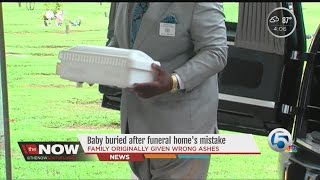 Baby buried after funeral homes mistake [upl. by Strain183]