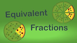 Equivalent Fractions  Maths  EasyTeaching [upl. by Esilrahc389]