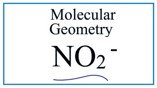 NO2  Molecular Geometry  Shape and Bond Angles [upl. by Nnylear]