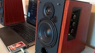 Edifier R1700BT Bluetooth Bookshelf Speakers Review [upl. by Rolando]