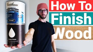 What Finish Should I Use  Woodworking Beginner Tips [upl. by Anem]