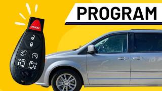 Easy Program Dodge Key Fob Grand Caravan amp More  also Chrysler Jeep Volkswagen [upl. by Nosbig]