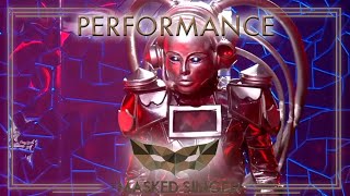 Titanium  Sia  Der Roboter  The Masked Singer  ProSieben [upl. by Blondell979]