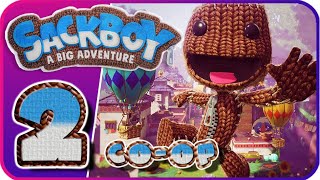 Sackboy A Big Adventure Walkthrough Part 2 • CoOp • PS4 PS5 [upl. by Case]