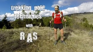 Trekking Pole Techniques  The UltraPedestrian Method [upl. by Jennette]