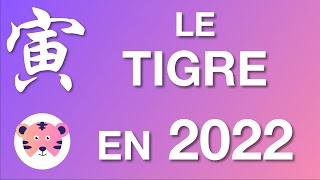 Le Tigre 寅 en 2022  Prévisions astrologiques [upl. by Siusan]