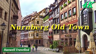 Nurnberg Old Town Nuremberg Germany Travel 4K Video [upl. by Ennaira200]