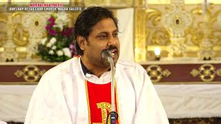 Sermon Novena Day 8 Fr Edson Fernandes Our Lady of Succour Church Nagoa Salcette [upl. by Anairol]