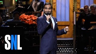 Aziz Ansari StandUp Monologue  SNL [upl. by Koorb]