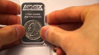 APMEX 1 oz Silver Bar [upl. by Felipe]