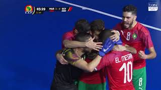 Morocco 50 Egypt  TOTAL FUTSAL HIGHLIGHTS amp GOALS  272020 [upl. by Eelyr]