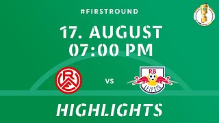 DFBPokal 202425 Round 1  RotWeiss Essen vs RB Leipzig  DFB Pokal Match Highlights  August 17 [upl. by Lillith]