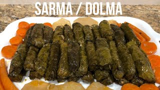 Armenian Dolma Recipe Sarma  Eats With Gasia [upl. by Atikal837]