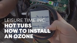 Hot Tubs How To Install an Ozone [upl. by Lupe]