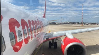 TRIP REPORT english  Corendon  Dusseldorf  Antalya  B737800 ECONOMY [upl. by Eldon]