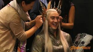 The Elves  THE HOBBIT CAST  BEST MOMENTS  PART 1 [upl. by Anihsat]