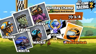 Hill Climb Racing 2  ALL NEW BOSSES Walkthrough GamePlay [upl. by Rodina208]