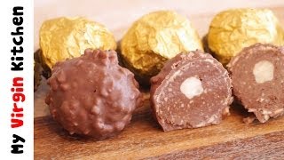 HOMEMADE FERRERO ROCHER [upl. by Airtemed]