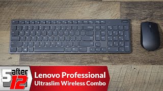 Lenovo Professional Ultraslim Wireless Combo Keyboard and Mouse [upl. by Vera]