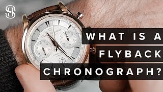 What Is A Flyback Chronograph  Chronograph vs Flyback Chronograph [upl. by Selassie]