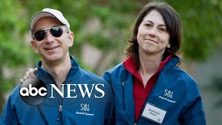 Amazon founder wife announce theyre divorcing after 25 years [upl. by Nydnarb915]