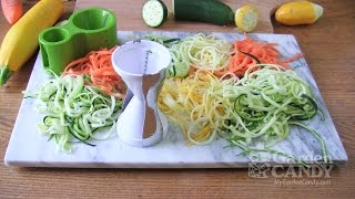 Garden Candy Vegetable Spiral Slicer Comparison [upl. by Aubine]