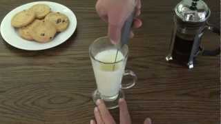 Aerolatte  The Original Steam Free Milk Frother [upl. by Ibloc]