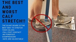 The BEST and WORST Calf Stretch [upl. by Seadon]