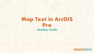 Map Text in ArcGIS Pro [upl. by Hsejar431]