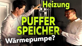 Wärmepumpe mit Pufferspeicher  was bringts Heizung  Smartest Home  Folge 50 [upl. by Mariska]