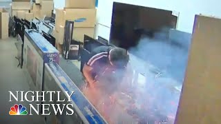 Exploding ECigarette Sparks Concern  NBC Nightly News [upl. by Noy]