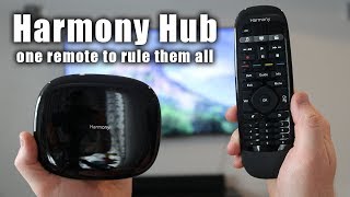 Harmony Hub Setup the SMART Universal Remote [upl. by Atirma786]