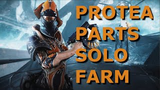 Warframe Solo Granum Void Protea Farm  Tips amp Drop Info In Description [upl. by Ainatnas]