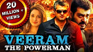 Veeram The Powerman Veeram Hindi Dubbed Full Movie  Ajith Kumar Tamannaah [upl. by Eiser]