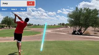 Poston Butte Golf Course Playthrough [upl. by Ahsertal]