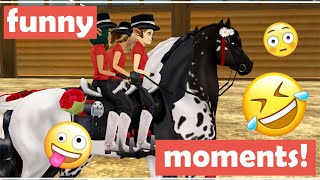 SSO Randomness  Funny Club Moments  Star Stable Online [upl. by Anyah]