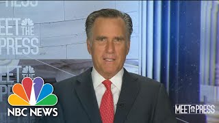 Full Romney Interview Trump Should Be Careful In His Next Steps  Meet The Press  NBC News [upl. by Leggett]