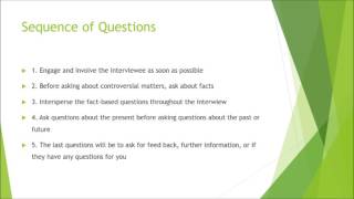 How to Conduct a Research Interview [upl. by Htebasyle]