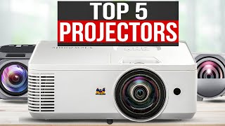 TOP 5 Best Home Theater Projector 2023 [upl. by Louisa338]