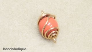 How to Make a Caged Bead [upl. by Laureen]