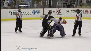 Rick DiPietro vs Brent Johnson Feb 2 2011 [upl. by Cormack752]