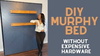 DIY Murphy Bed with Cheaper Hardware [upl. by Meit]