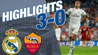 Real Madrid vs Roma  3  0  ALL GOALS amp HIGHLIGHTS [upl. by Blackmore543]