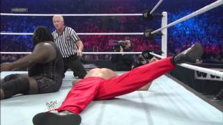 WWE Main Event  Mark Henry vs The Great Khali April 24 2013 [upl. by Nayhr]