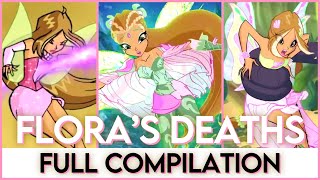 Winx Club  All 81 times that Flora nearly died Seasons 1 to 8 [upl. by Colman]