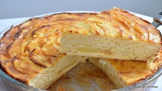 Tarta de Manzana a capas Receta Fácil SIN PESAR ingredientes [upl. by Marice]