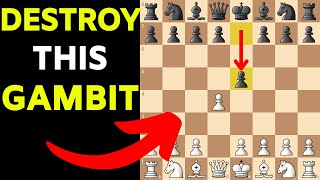 Annoying Chess Opening Beat the Englund Gambit as White [upl. by Basset305]