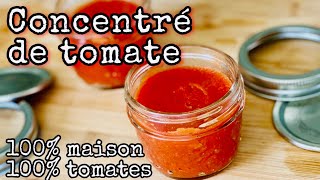 CONCENTRÉ DE TOMATE 100 MAISON 🍅 RECETTE TRÈS FACILE Deli Cuisine [upl. by Atelahs]